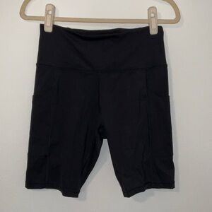 Biker Shorts With Pockets